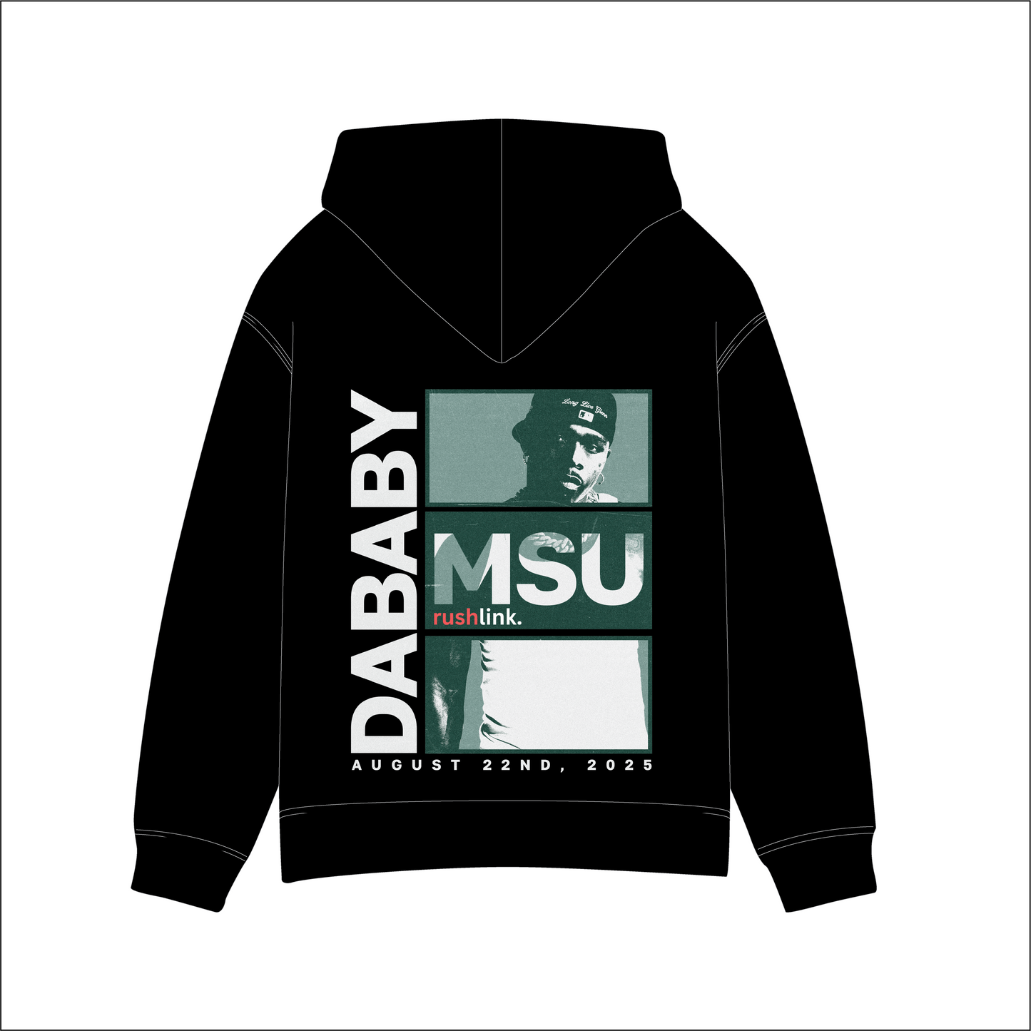 DaBaby @ MSU Hoodie - Black