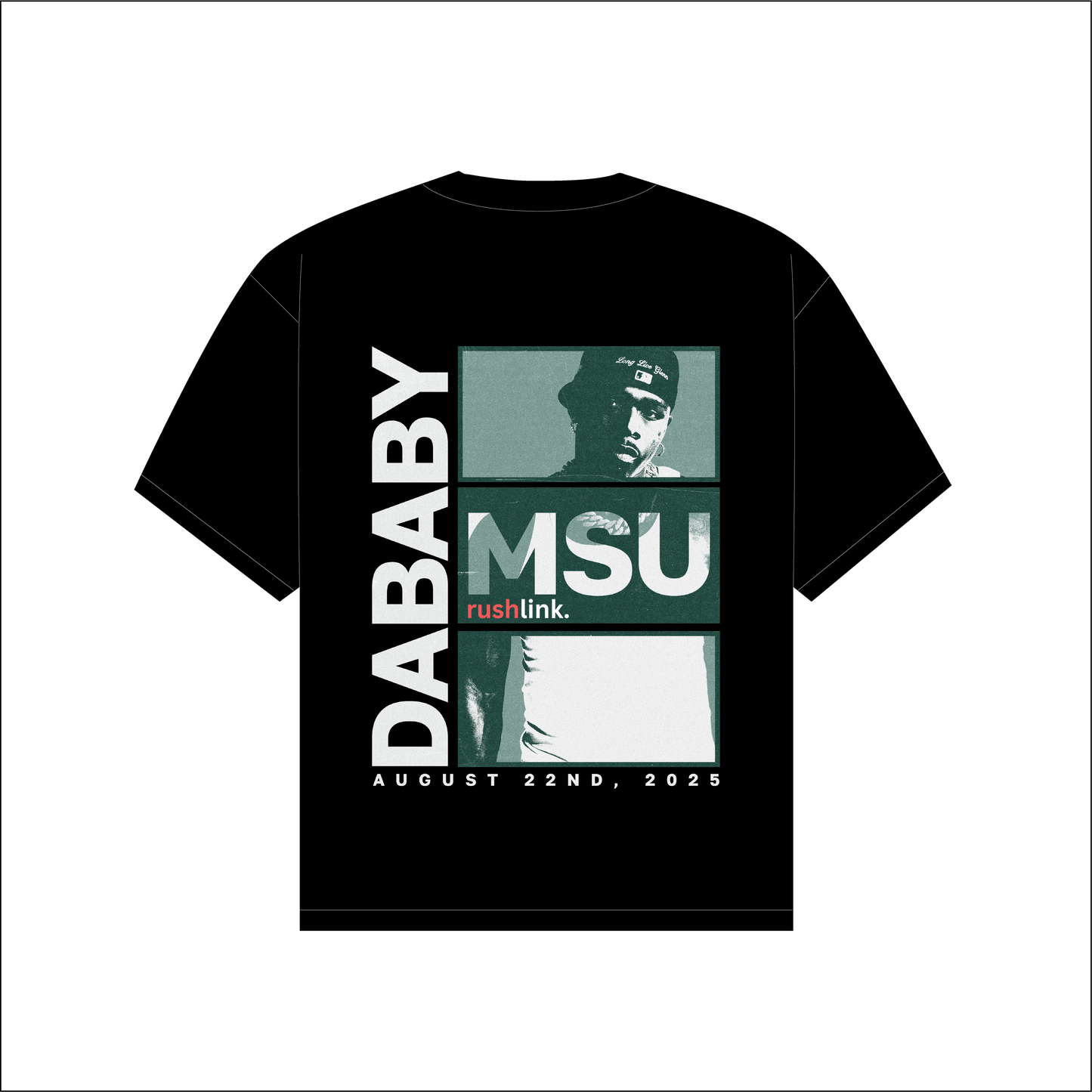 DaBaby @ MSU Tee - Black