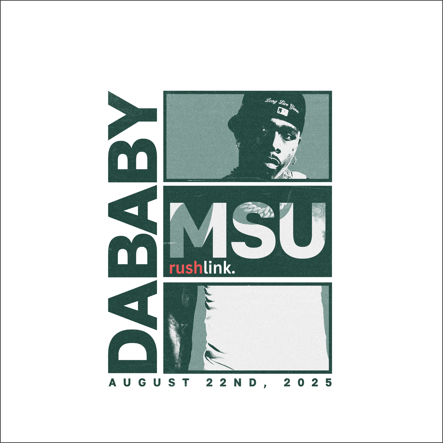 DaBaby @ MSU Hoodie - White